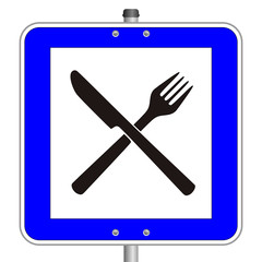 Raststätte Schild  #140812-svg07