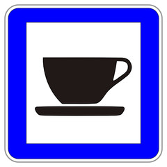 Raststätte Schild #140812-svg10