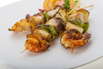 Seafood barbeque