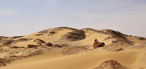 Fototapeta na wymiar Lybian desert