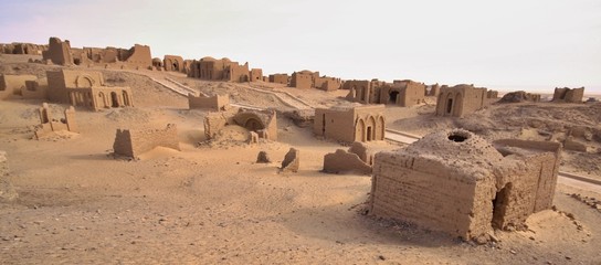 El Bagawat Cemetery, Kharga Oasis, Egypt