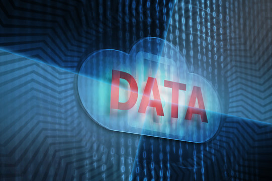 Data security on the cloud concept