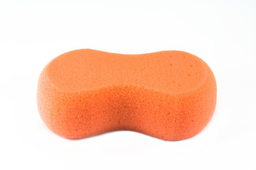 sponge on white background
