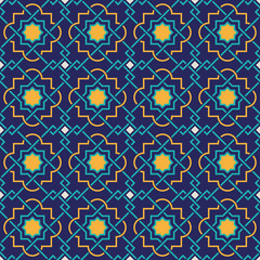 Tangled Lattice Pattern