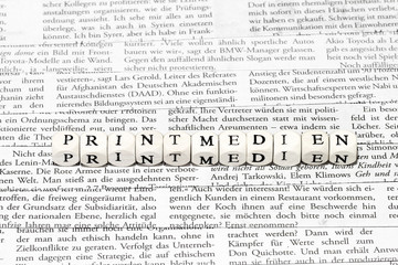 Obraz premium Printmedien
