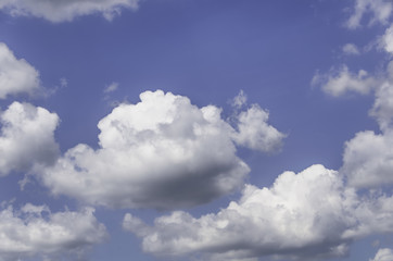 Fototapeta na wymiar Fluffy Clouds