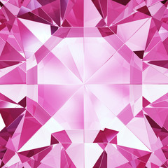 Abstract diamond facet background - computer generated