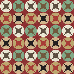 Seamless vector geometric ,Pattern background