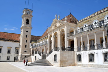 Via Latina, Turm und Palast des Rektors Coimbra Universität © aro49
