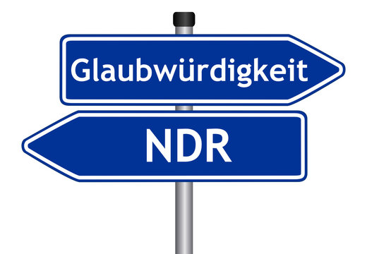 Glaubw&uuml;rdigkeit des NDR