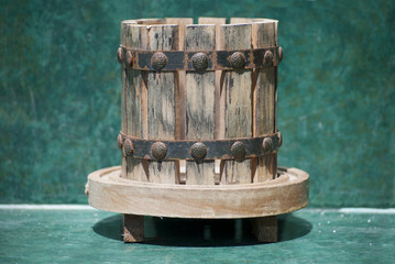 Fototapeta premium Vat for grape processing