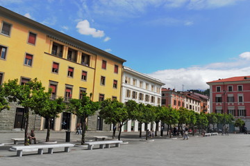 Obraz premium Massa, Piazza degli Aranci