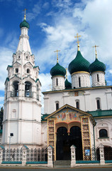 Church of Elijah the Prophet in Yaroslavl (Russia).