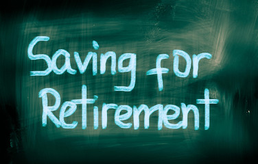 Saving For Retirement Concept
