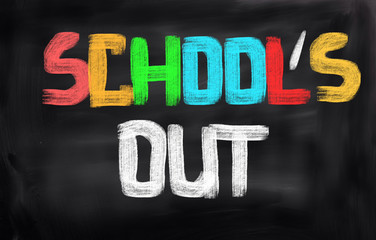 School's Out Concept
