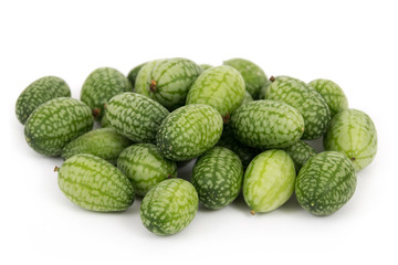 Melothria scabra aka cucamelon or mousemelon, mexican fruit