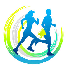 Obraz premium Laufsport - 90