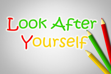 Look After Yourself Concept
