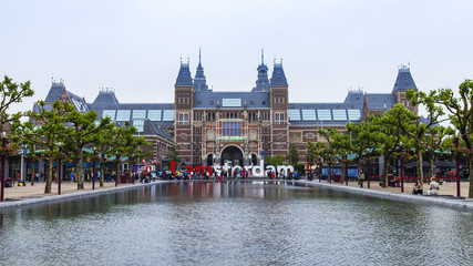 Amsterdam, Netherlands. The square in front of the State museum © Elena Belyaeva