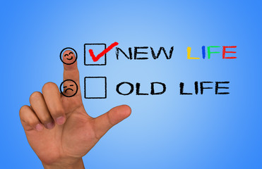 new life with check box