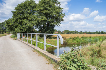 Fototapeta premium Bridge over calm waters