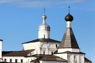 Fototapeta na wymiar Monastery Russia Vologda Ferapontovo
