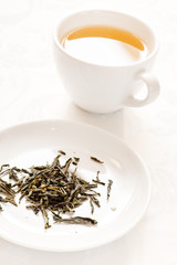 Fototapeta na wymiar green tea