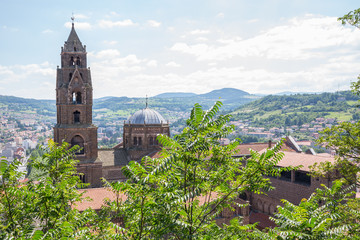 Le Puy-en-Velay : Cath&eacute;drale Notre-Dame-de-l'Annonciation