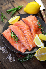 Lachs Zitrone