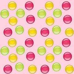 candies seamless background