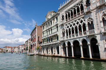 Fototapeta na wymiar Venise : Grand Canal, Ca d'Oro