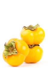 Fresh persimmon fruit
