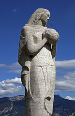 STATUA MADONNA DEL MONDO