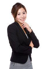 Obraz premium Asian businesswoman smile