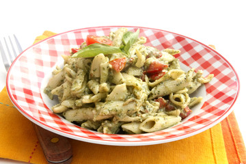 salade de pâtes au pesto