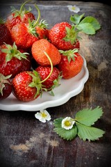 Strawberry in a Bowl