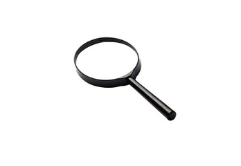 Magnifying glass isolated on white background