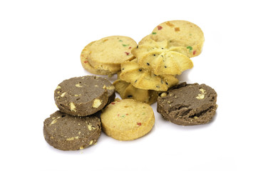 cookie sweets isolated on white background
