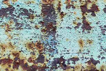 Fototapeta premium old rusty metal with paint as background