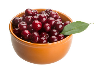 Cherry in the bowl