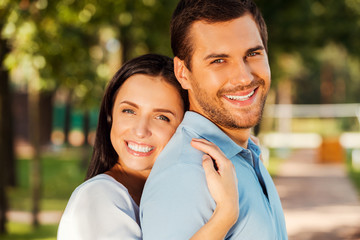 Obraz premium Happy loving couple.