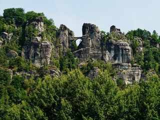 Fototapeta premium Bastei bei Rathen