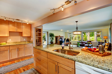 House with granite tops