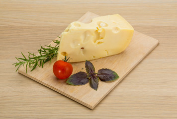 Maasdam cheese