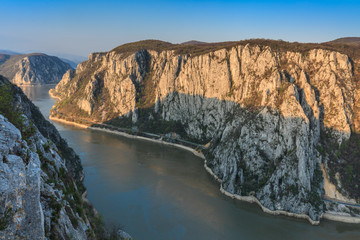 Fototapeta na wymiar the Danube Gorges
