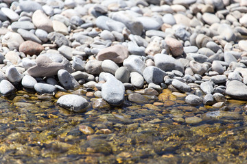 Stones in water Nature