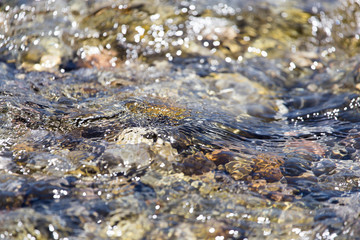 Stones in water Nature