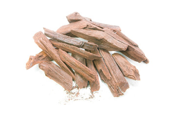 Maclura cochinchinensis (Lour.) Corner on white background