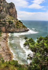 Wild landscape in Gaeta, Italy
