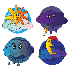 Weather icons design